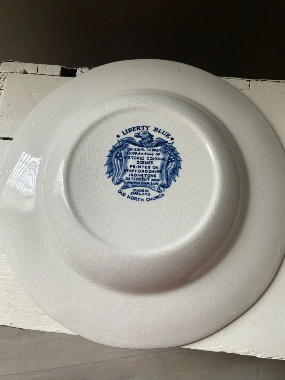 Staffordshire liberty blue